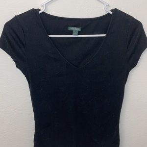 WILD FABLE BLACK TEE